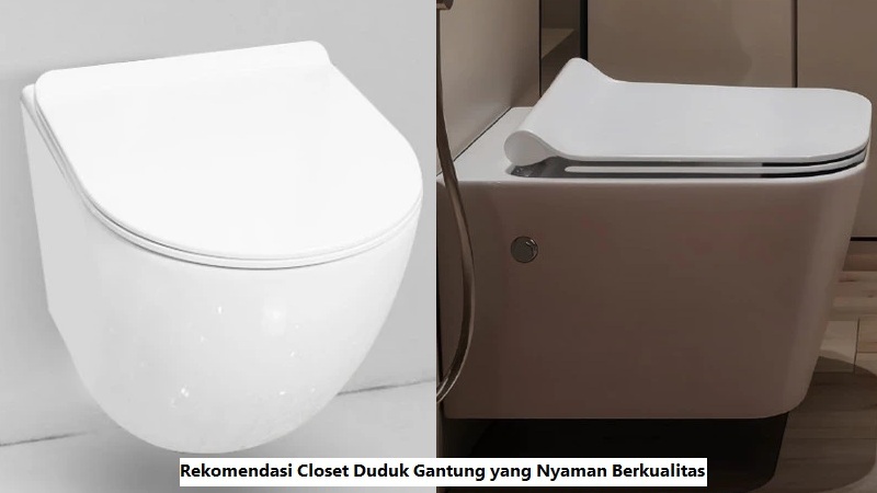 Closet Duduk Gantung